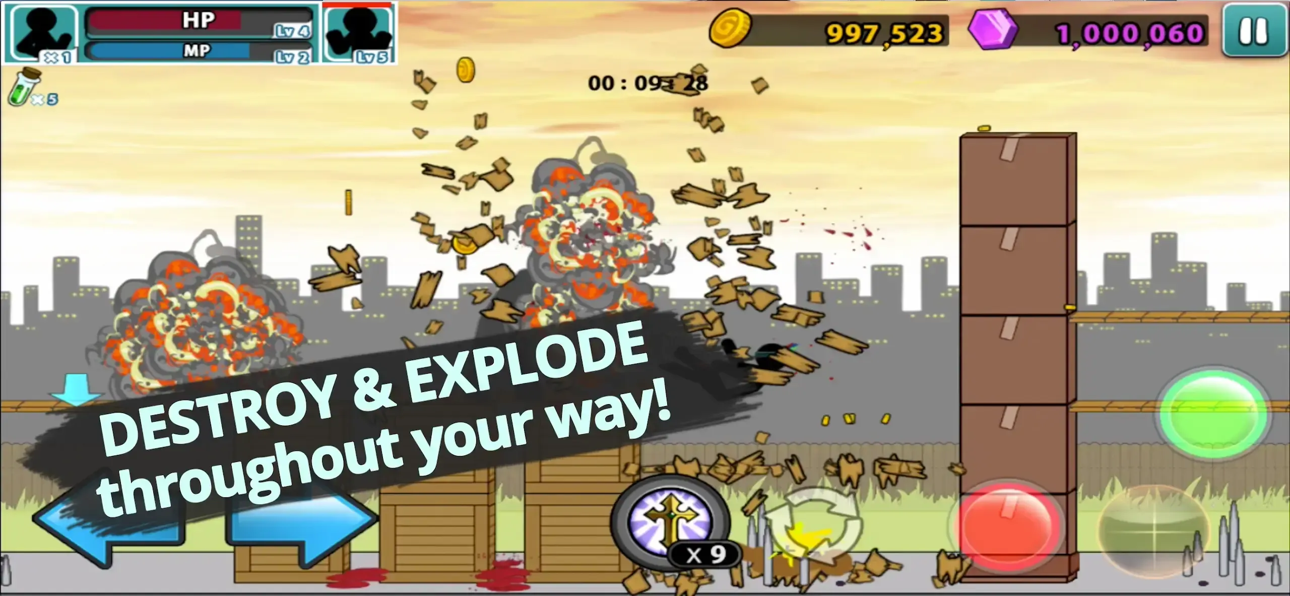 Anger of stick 5: Zombie v1.1.89 MOD APK [Unlimited Money/Gems] screenshot 1