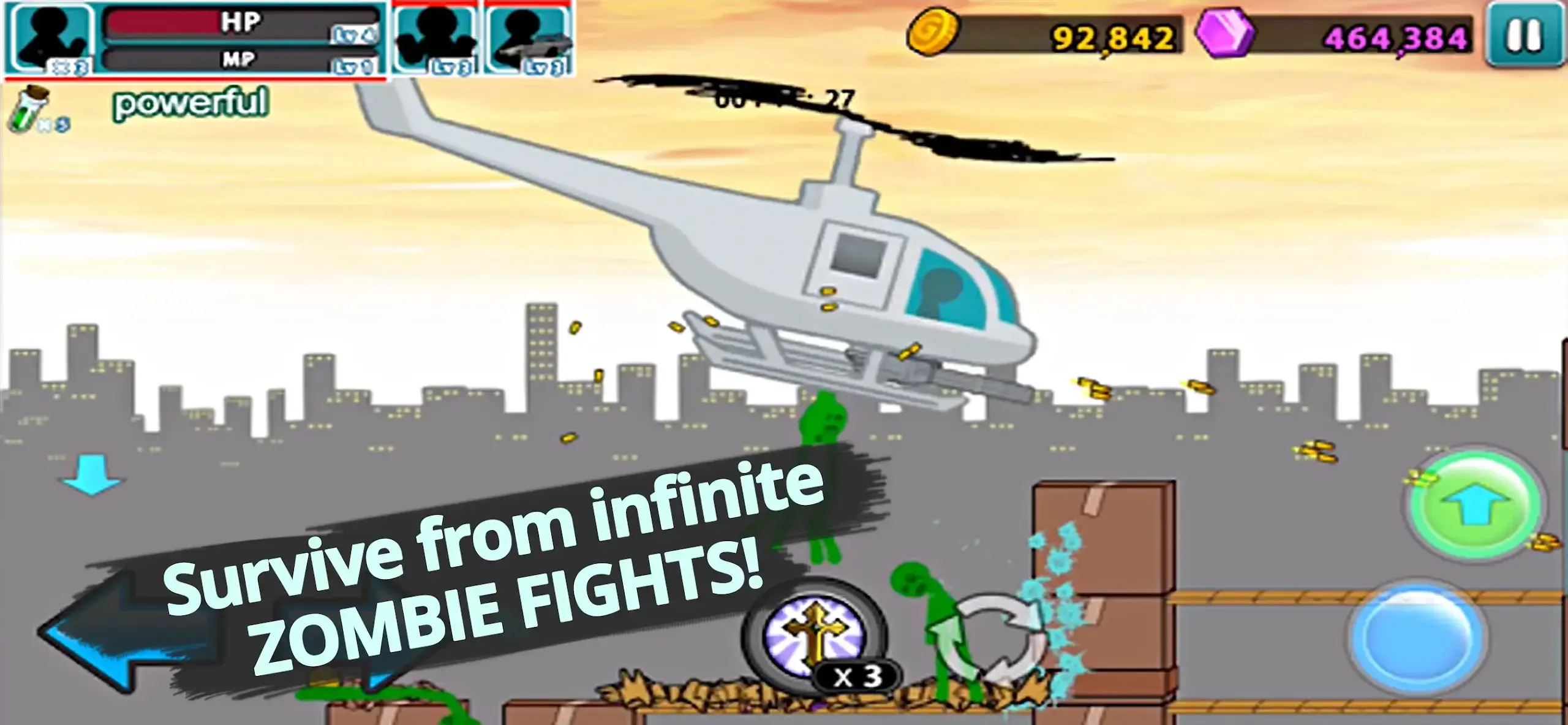 Anger of stick 5: Zombie v1.1.89 MOD APK [Unlimited Money/Gems] thumbnail 2