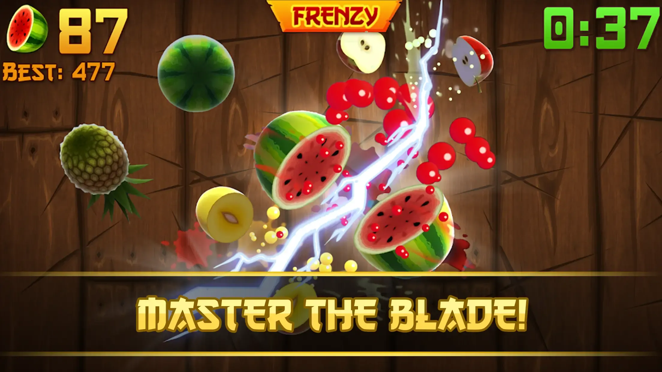 Fruit Ninja MOD APK v3.83.0 (Unlimited Money/Gems) thumbnail 3